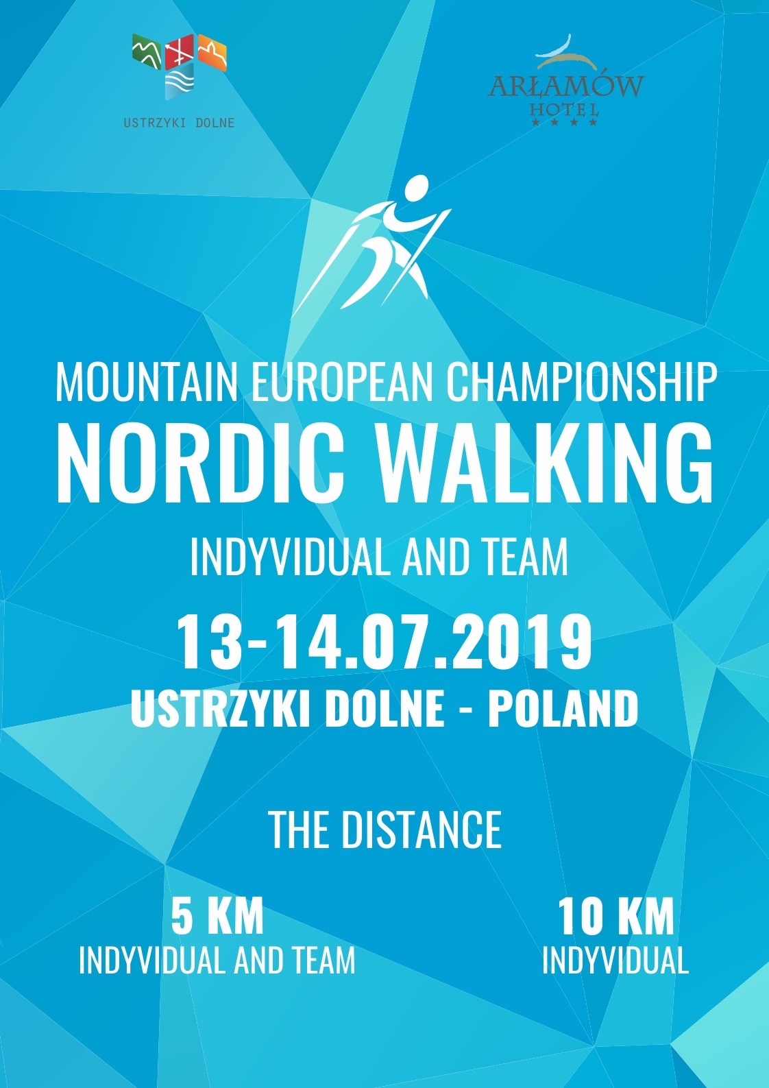 Górskie Mistrzostwa Europy w Nordic Walking w Ustrzykach